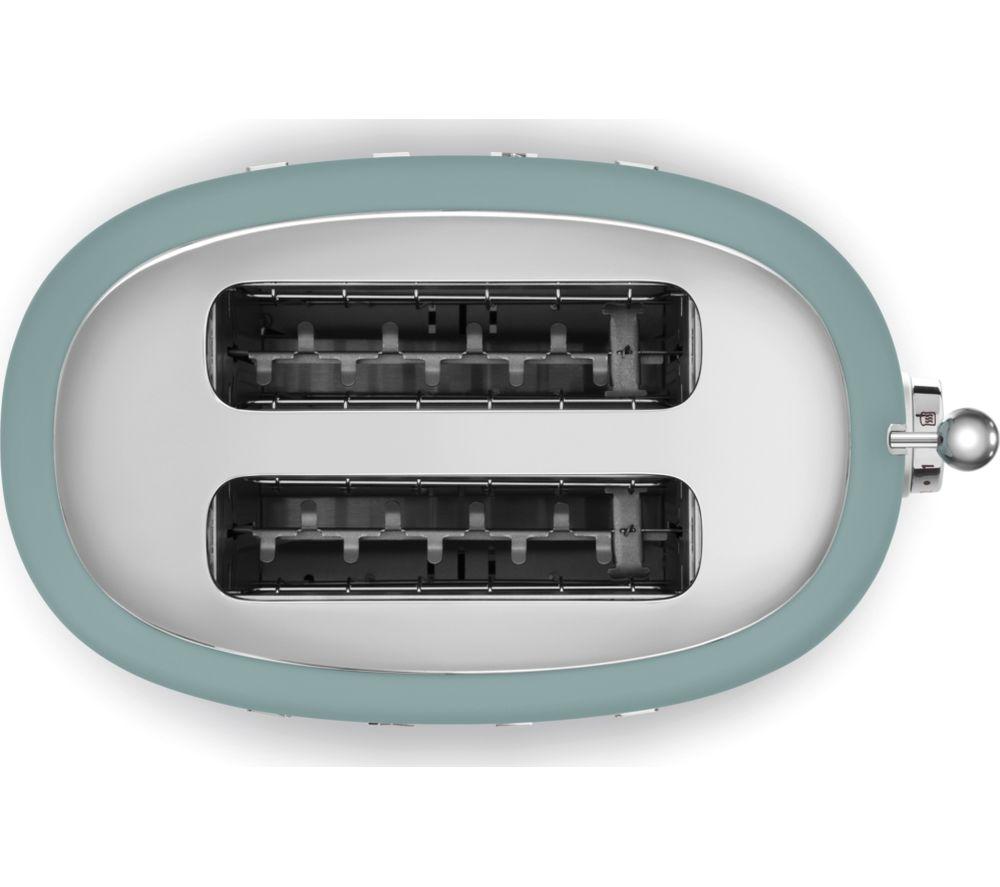 SMEG TSF01EGMUK 2-Slice Toaster - Emerald Green image number 3 of 7