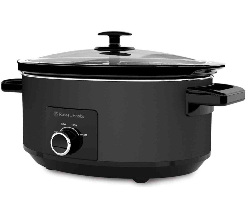 RUSSELL HOBBS 27720 Slow Cooker - Matte Black image number 2 of 8