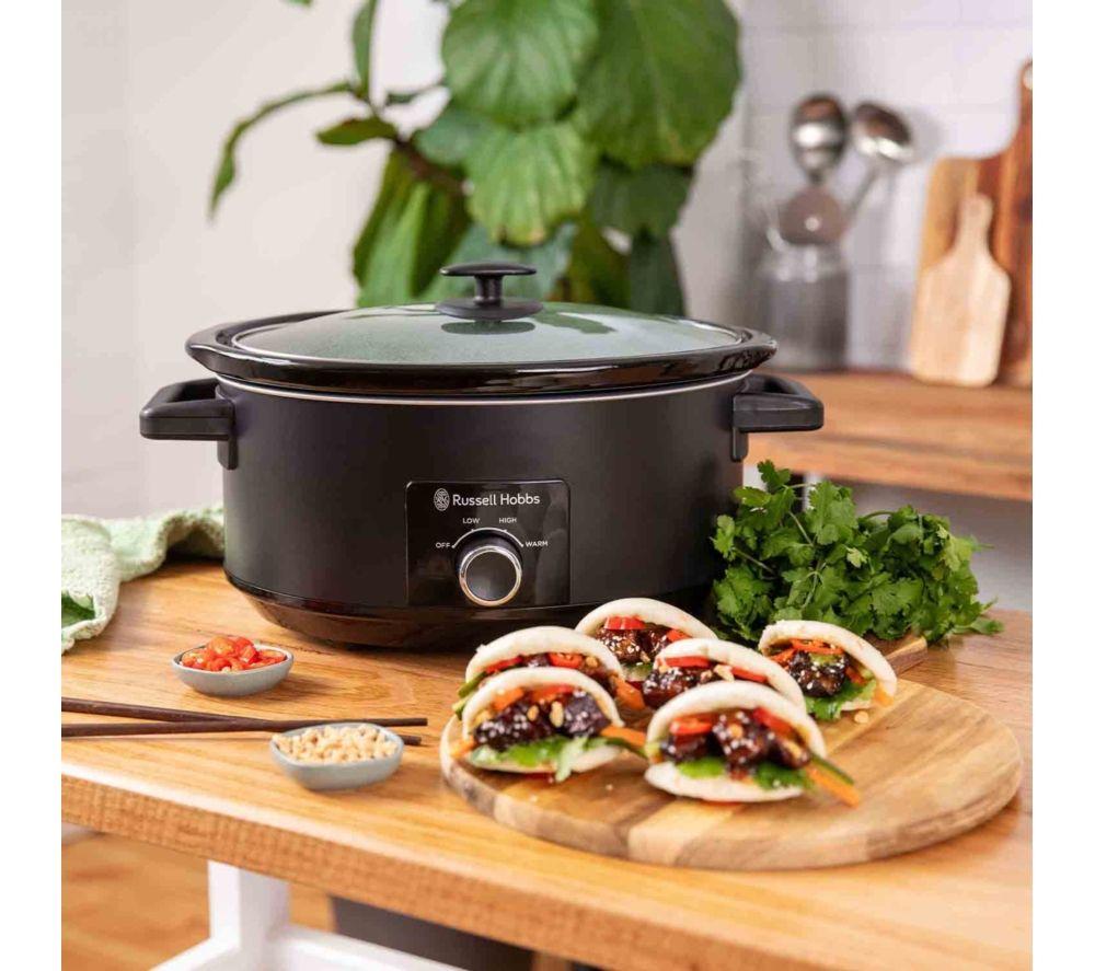 RUSSELL HOBBS 27720 Slow Cooker - Matte Black image number 6 of 8