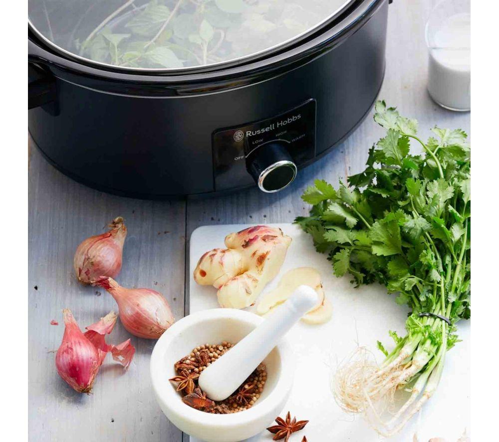 RUSSELL HOBBS 27720 Slow Cooker - Matte Black image number 8 of 8