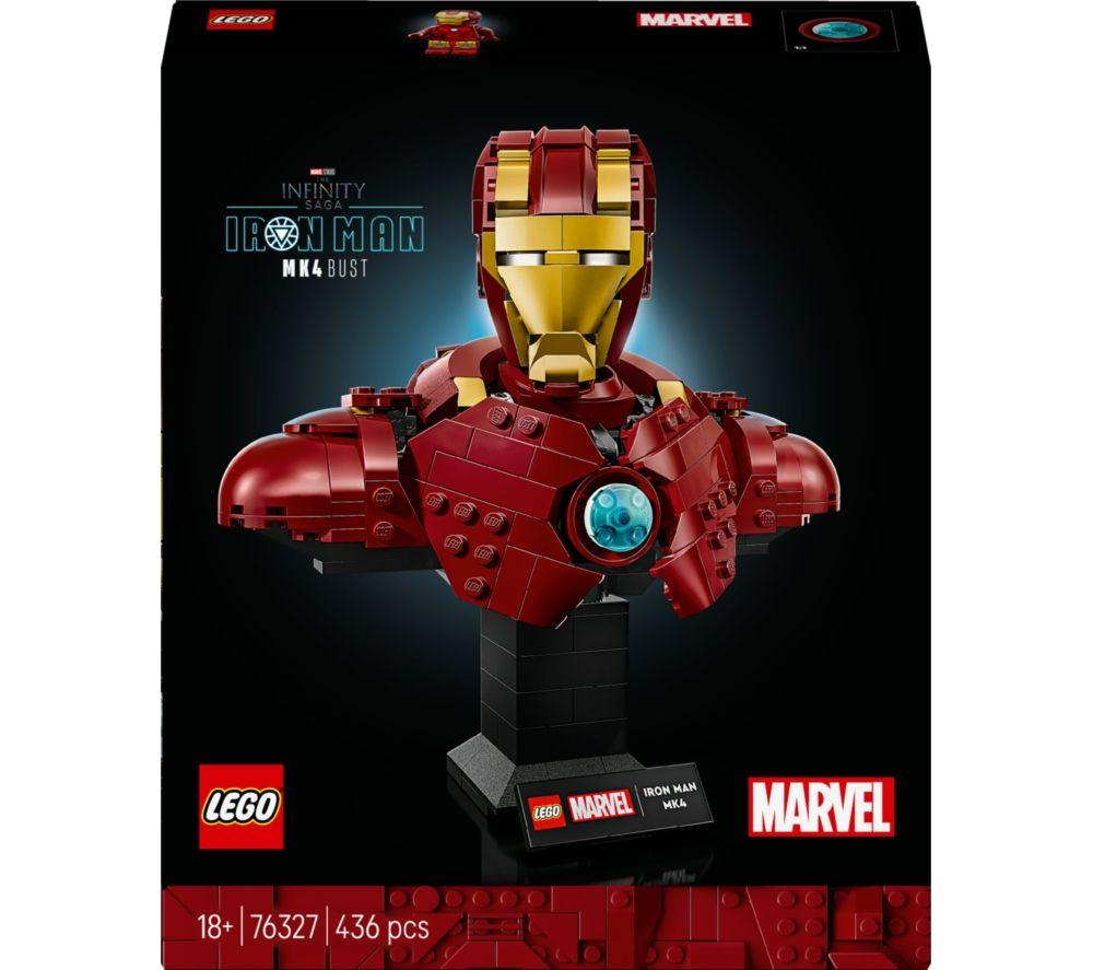 LEGO Marvel 76327 Iron Man MK4 Bust Set for Adults image number 2 of 4