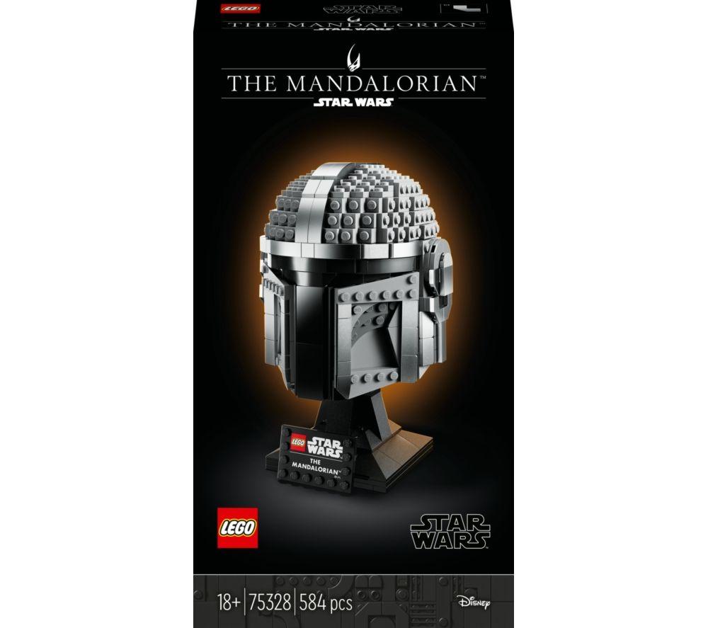 LEGO Star Wars 75328 The Mandalorian Helmet Set for Adults image number 3 of 3