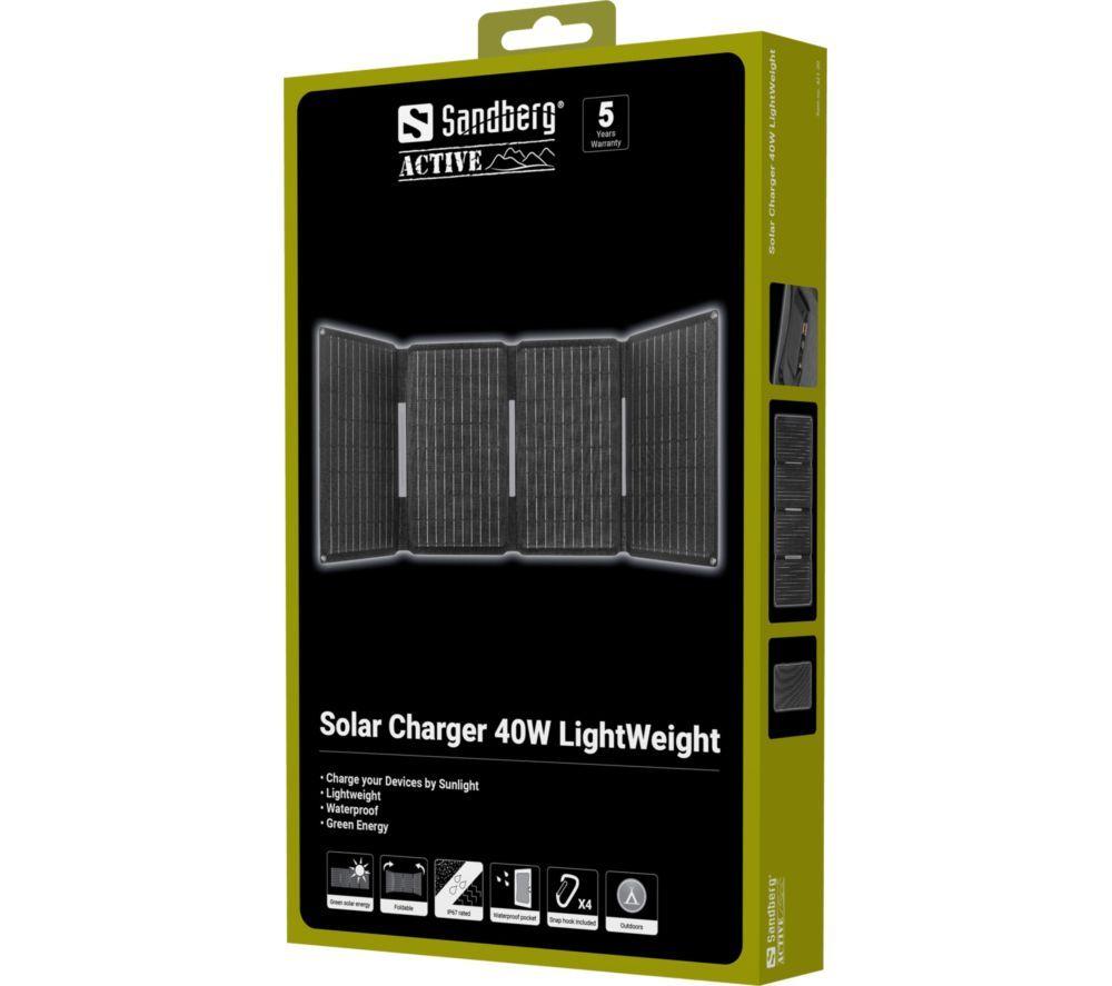 SANDBERG 40 W 4-Panel Solar Charger image number 2 of 5