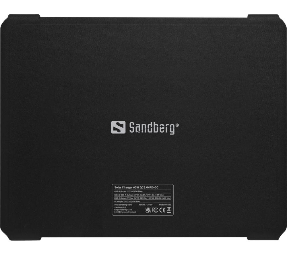 SANDBERG 60 W 4-Panel Solar Charger image number 4 of 4
