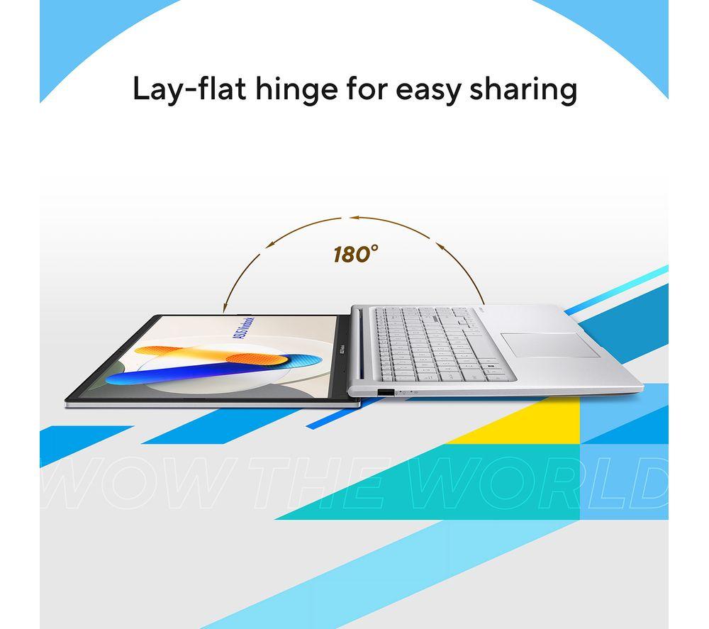 ASUS Vivobook 15 X1504VA 15.6" Laptop - Intel&reg; Core&trade; 5, 512 GB SSD, Silver image number 4 of 6