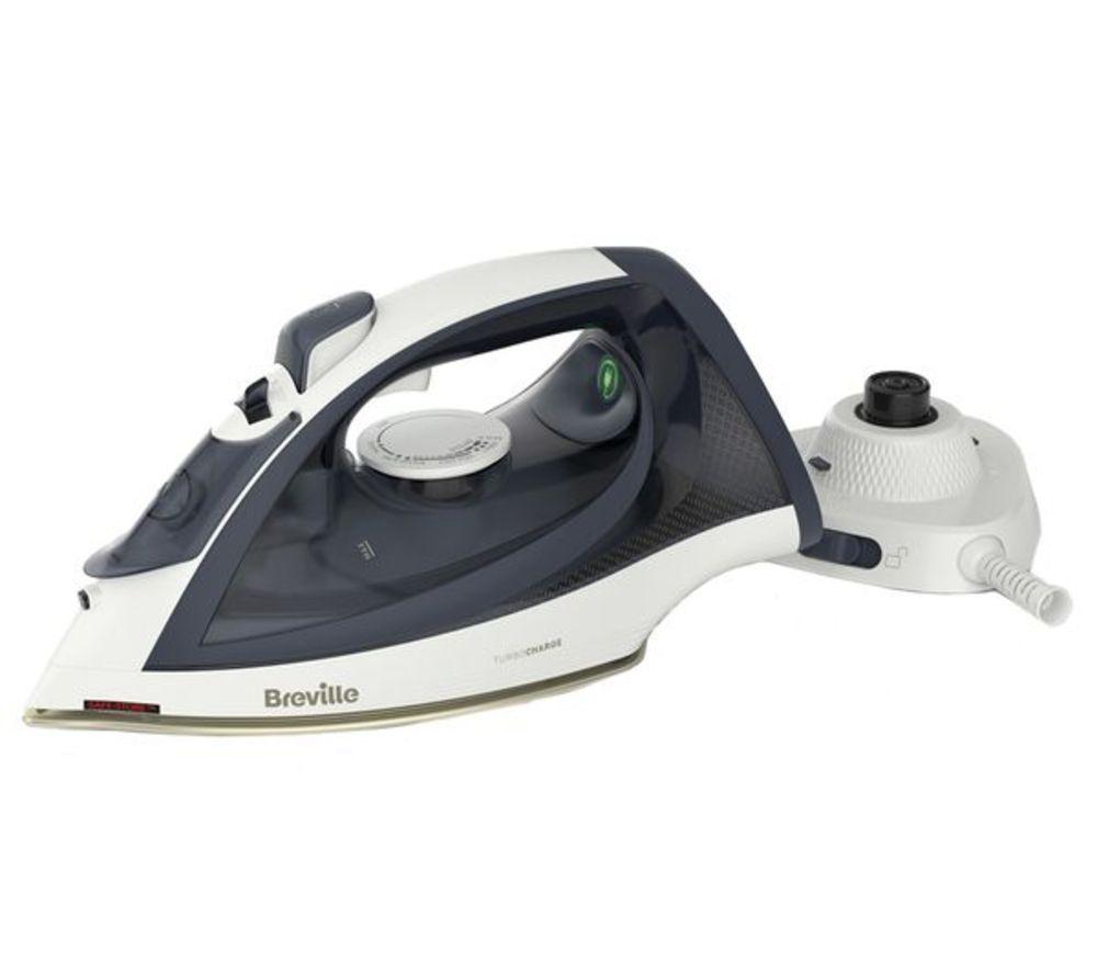 Breville Vin439 Cordless Steam Iron - Blue & White, White,Blue