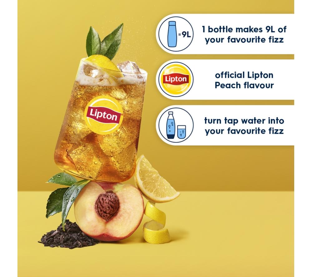SODASTREAM Classics Lipton Ice Tea Peach Syrup image number 2 of 7