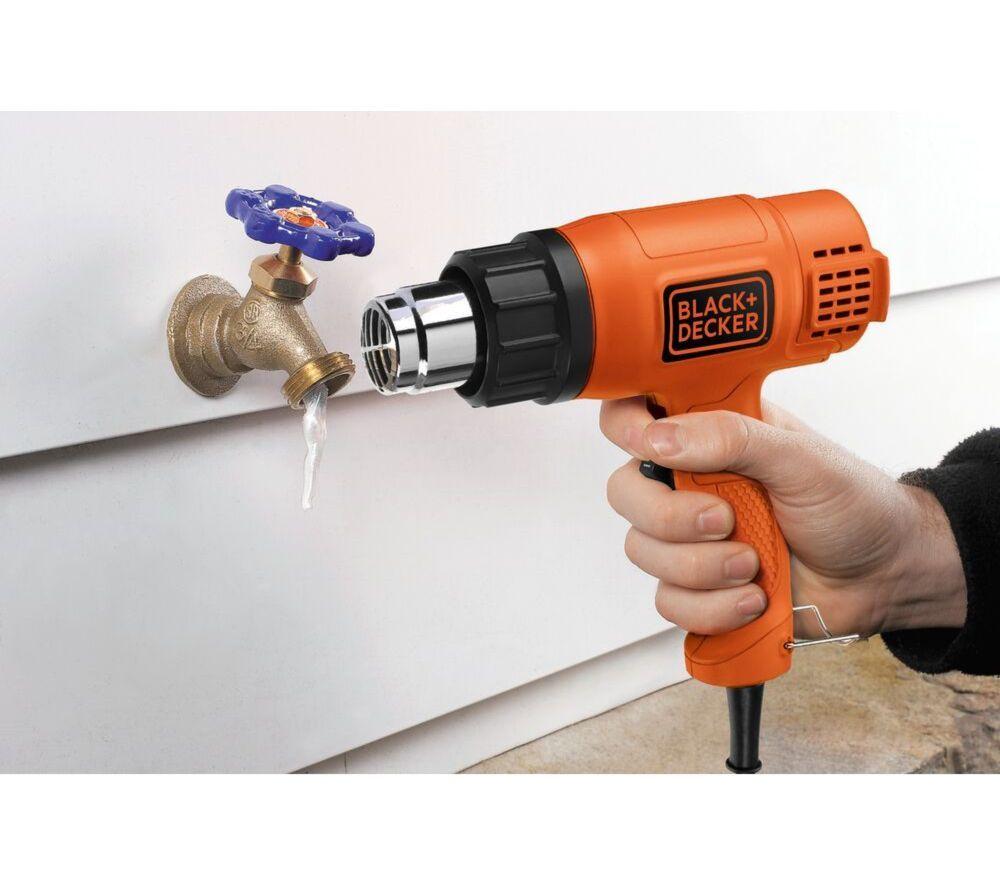 BLACK + DECKER Corded Heat Gun - Orange & Black image number 3 of 3