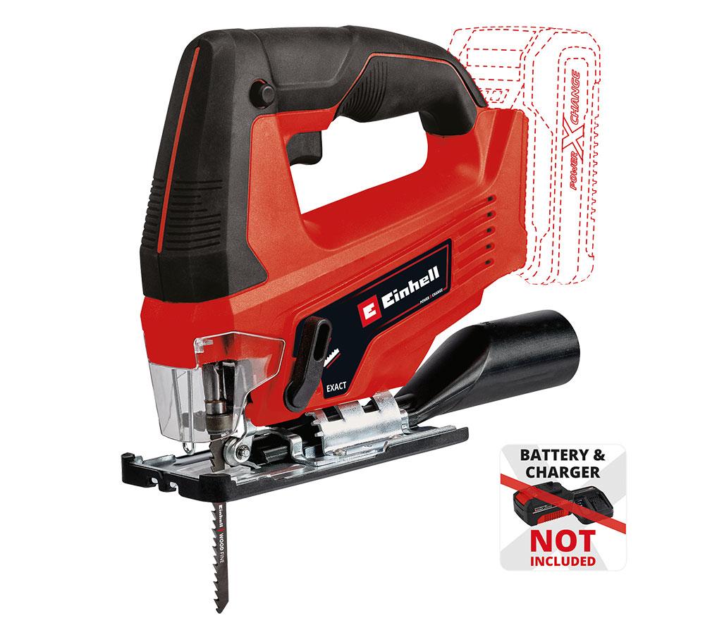 EINHELL TC-JS 18 Li-Solo Cordless Jig Saw - Black & Red