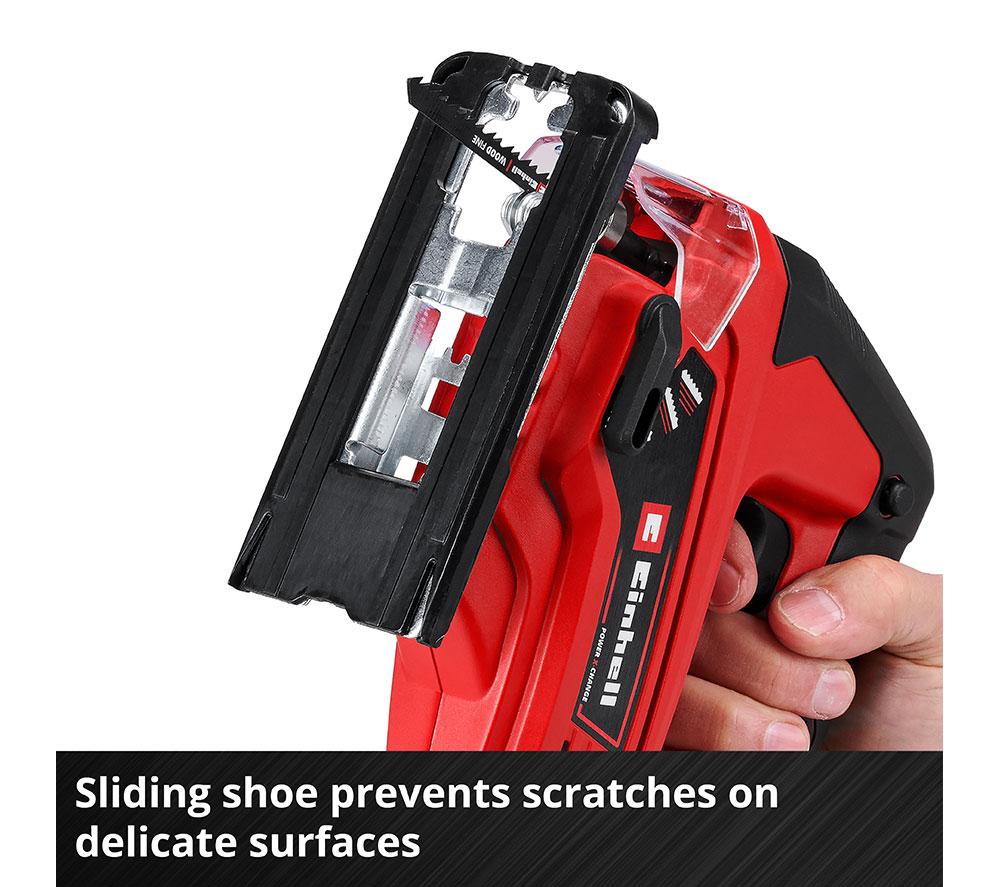 EINHELL TC-JS 18 Li-Solo Cordless Jig Saw - Black & Red image number 9 of 12