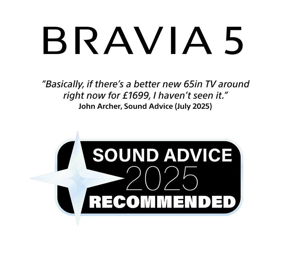 SONY BRAVIA 5 65" XR Mini LED 4K HDR Smart TV - K65XR55B image number 2 of 18