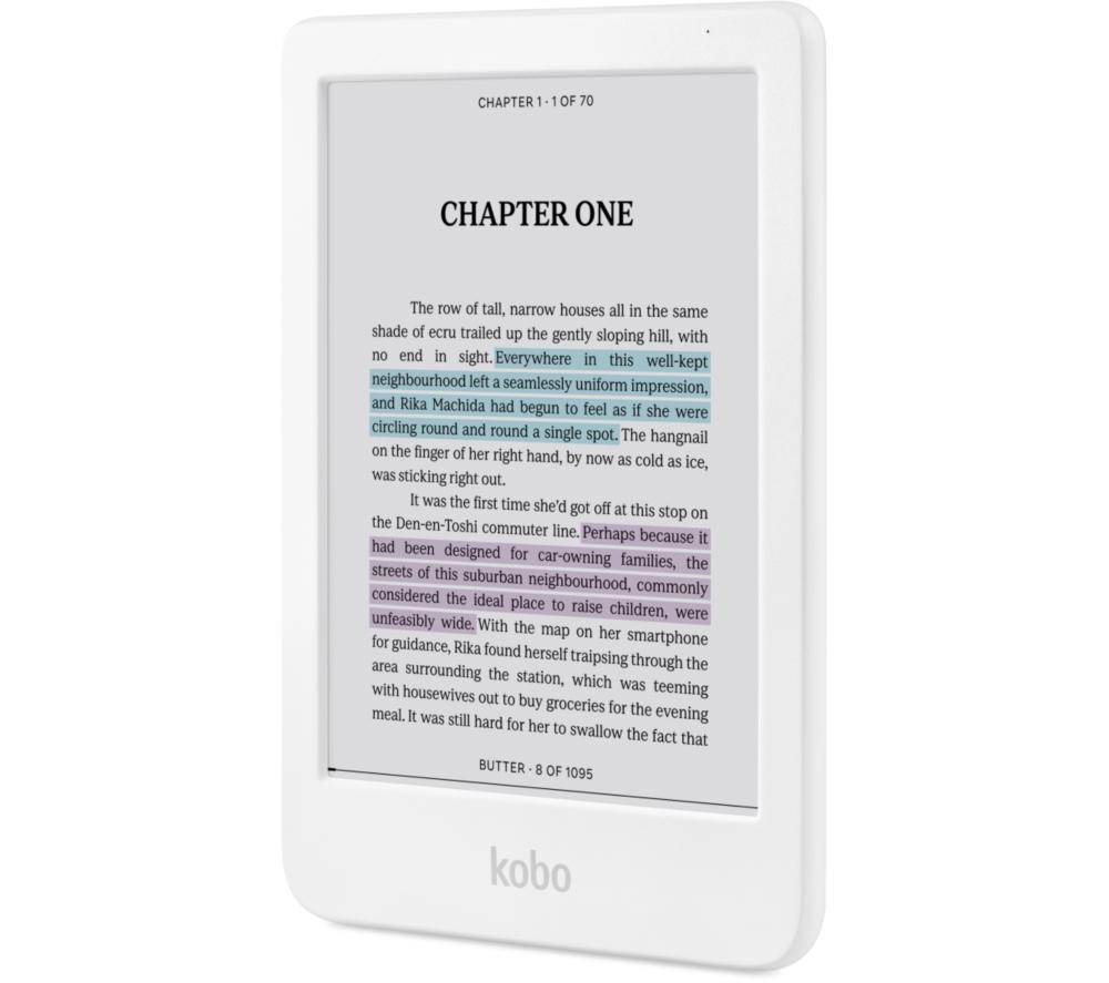 KOBO Clara Colour 6" eReader - 16 GB, White image number 7 of 8