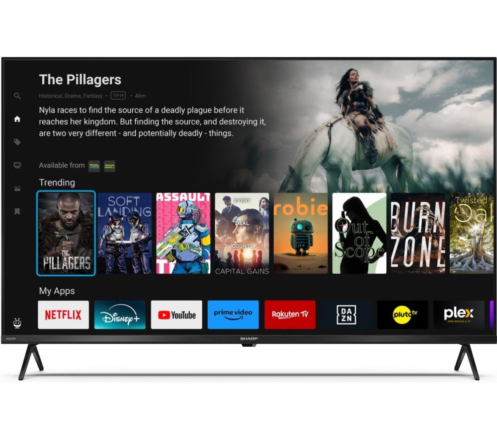 SHARP 2T-C40HE2245IB 40" Smart Full HD HDR LED TV image number 6 of 7