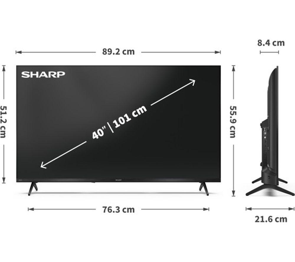 SHARP 2T-C40HE2245IB 40" Smart Full HD HDR LED TV image number 7 of 7
