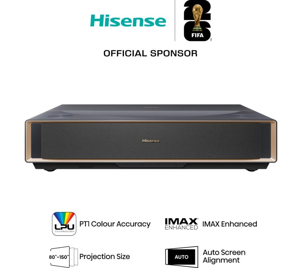 HISENSE PT1TUK Trichroma Smart 4K Ultra HD Laser TV Projector image number 2 of 22