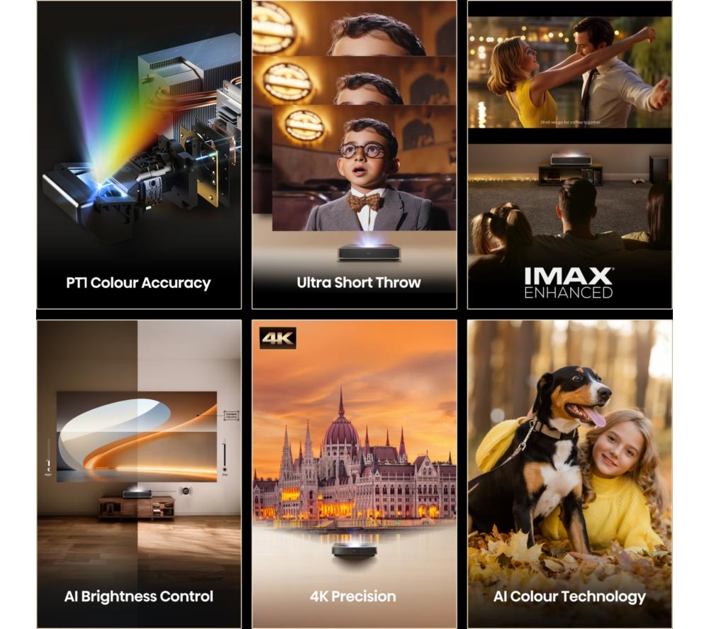 HISENSE PT1TUK Trichroma Smart 4K Ultra HD Laser TV Projector image number 5 of 22