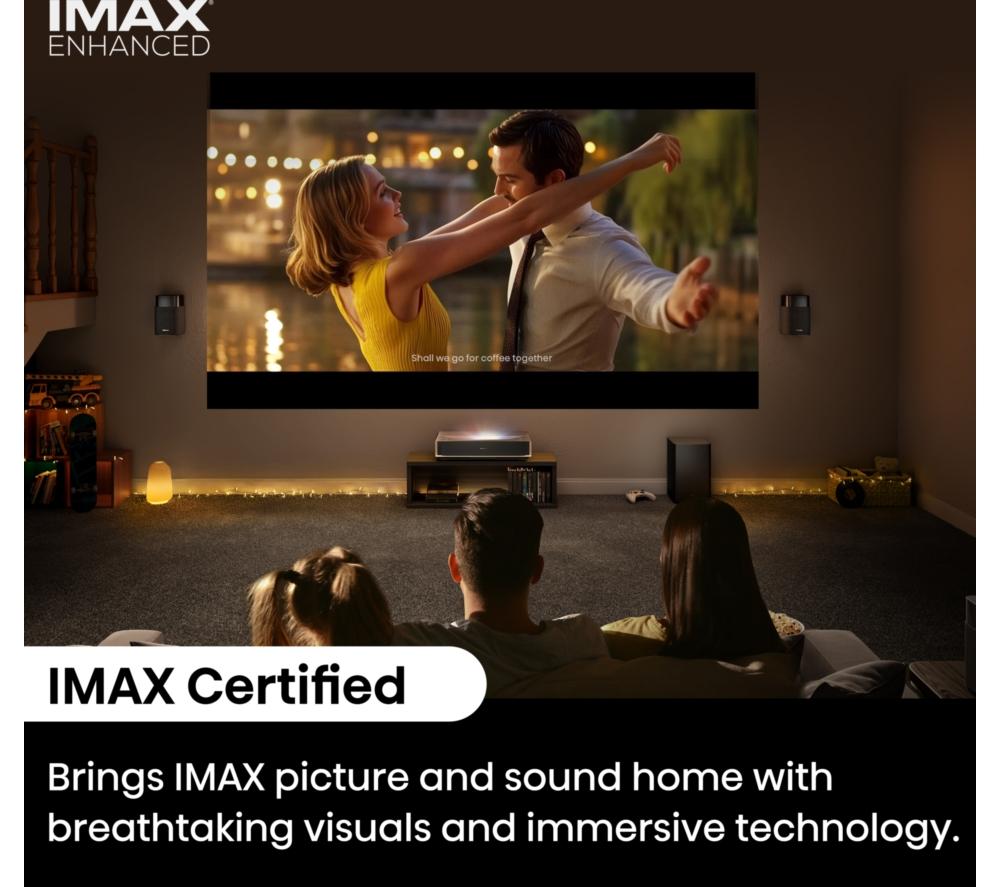 HISENSE PT1TUK Trichroma Smart 4K Ultra HD Laser TV Projector image number 8 of 22