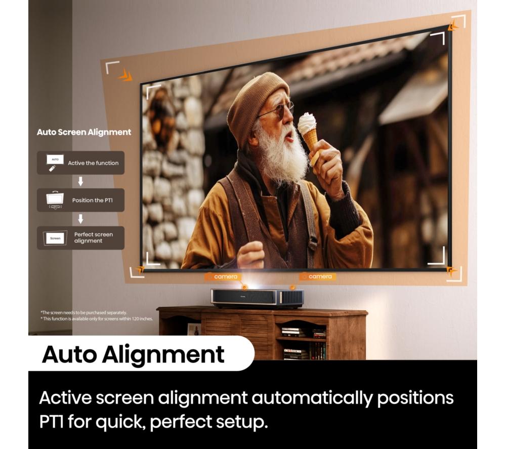 HISENSE PT1TUK Trichroma Smart 4K Ultra HD Laser TV Projector image number 14 of 22