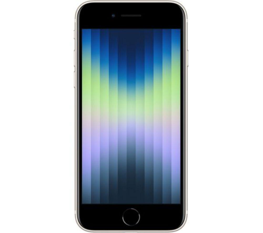 APPLE APPLE iPhone SE3 (2022) - 64 GB, Starlight (Good Condition) image number 2 of 6
