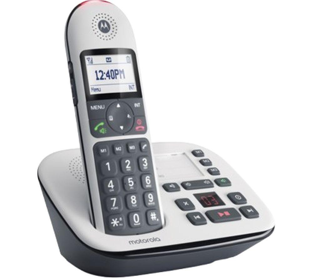 MOTOROLA CD5011 Cordless Phone - White image number 2 of 3