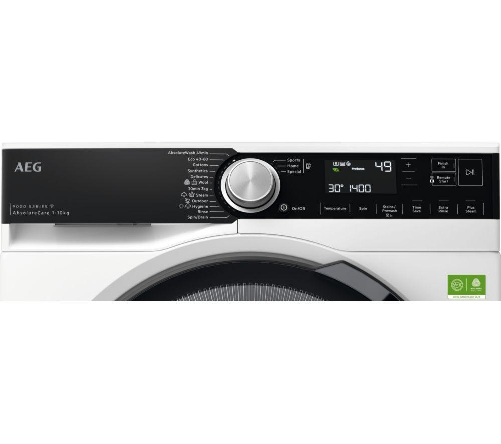 AEG 9000 AbsoluteCare LFSR95146WS WiFi-enabled 10 kg 1400 Spin Washing Machine - White image number 4 of 6