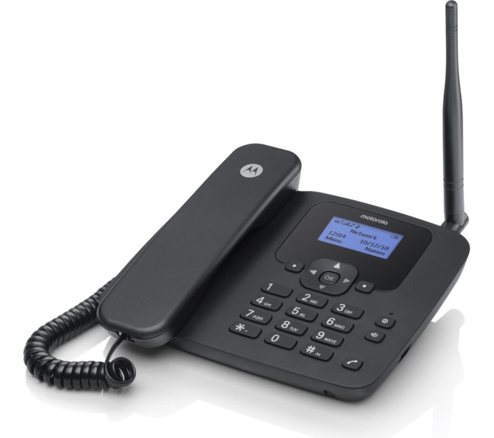 MOTOROLA FW410 Corded Phone - Black image number 2 of 11