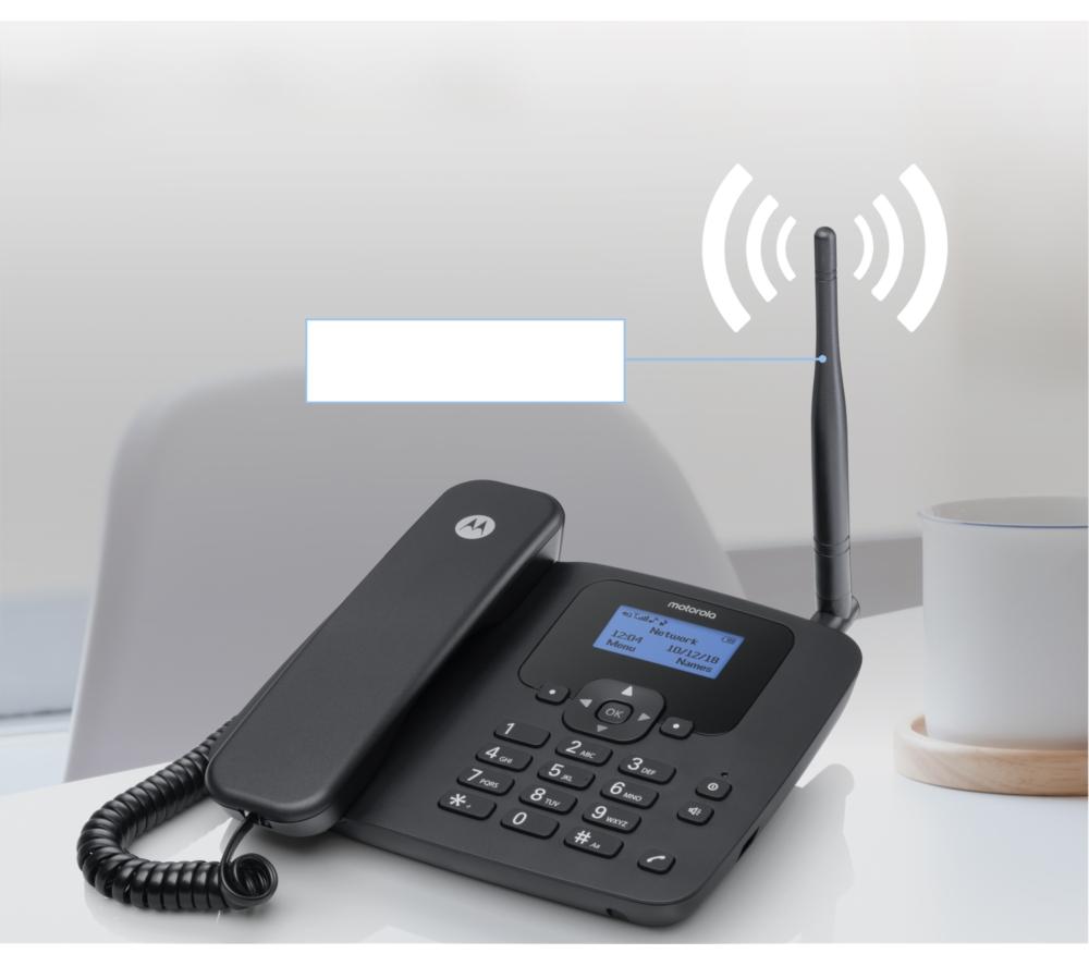 MOTOROLA FW410 Corded Phone - Black image number 9 of 11