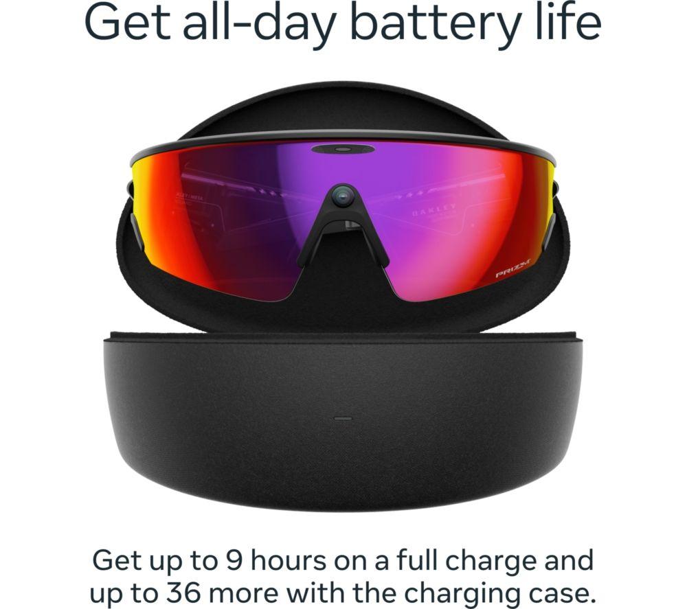 OAKLEY META Vanguard Glasses - Black with Prizm Road Lenses image number 7 of 8