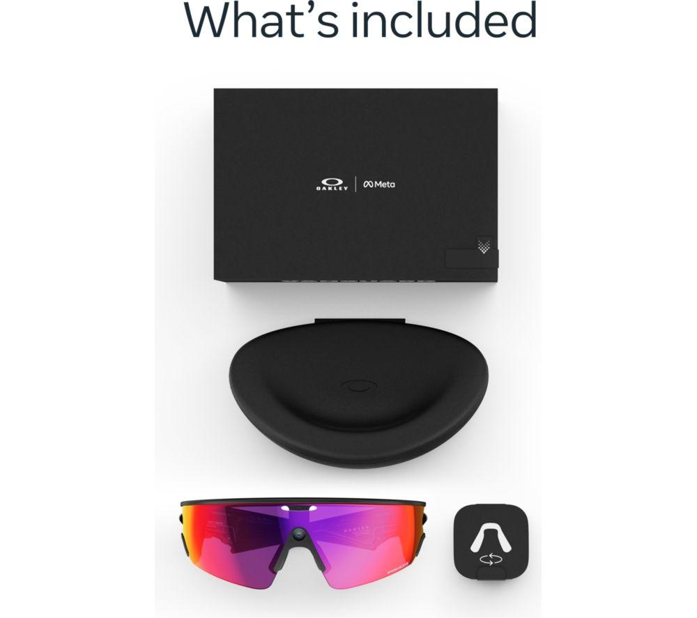 OAKLEY META Vanguard Glasses - Black with Prizm Road Lenses image number 8 of 8