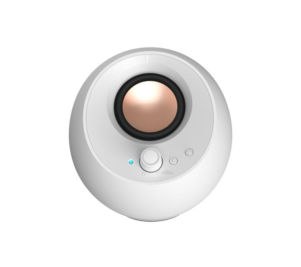 CREATIVE Pebble Pro PC Speakers - White image number 4 of 4