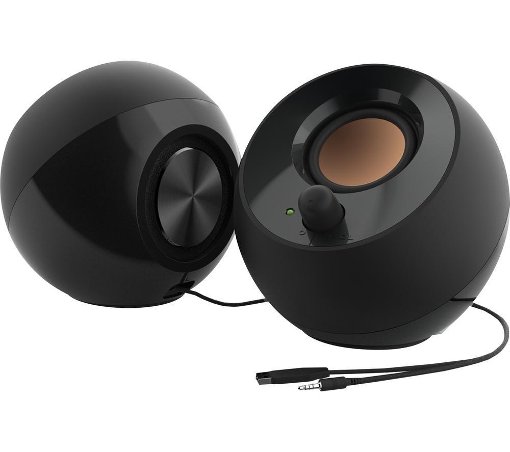 CREATIVE Pebble V2 PC Speakers - Black image number 9 of 9