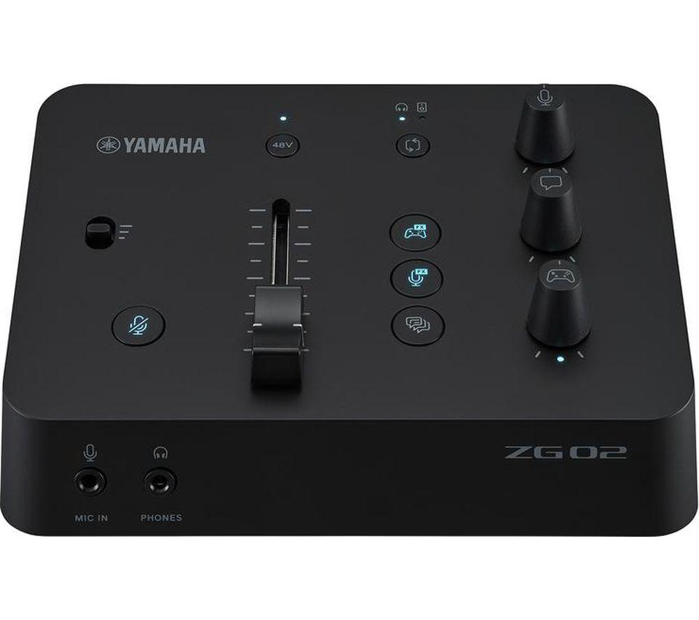 Buy YAMAHA ZG02 Game Streaming Audio Mixer | Currys