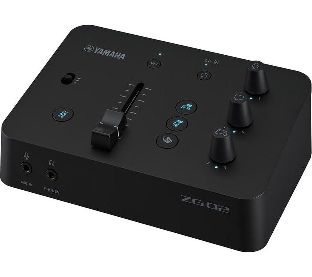 YAMAHA ZG02 Game Streaming Audio Mixer image number 2 of 5