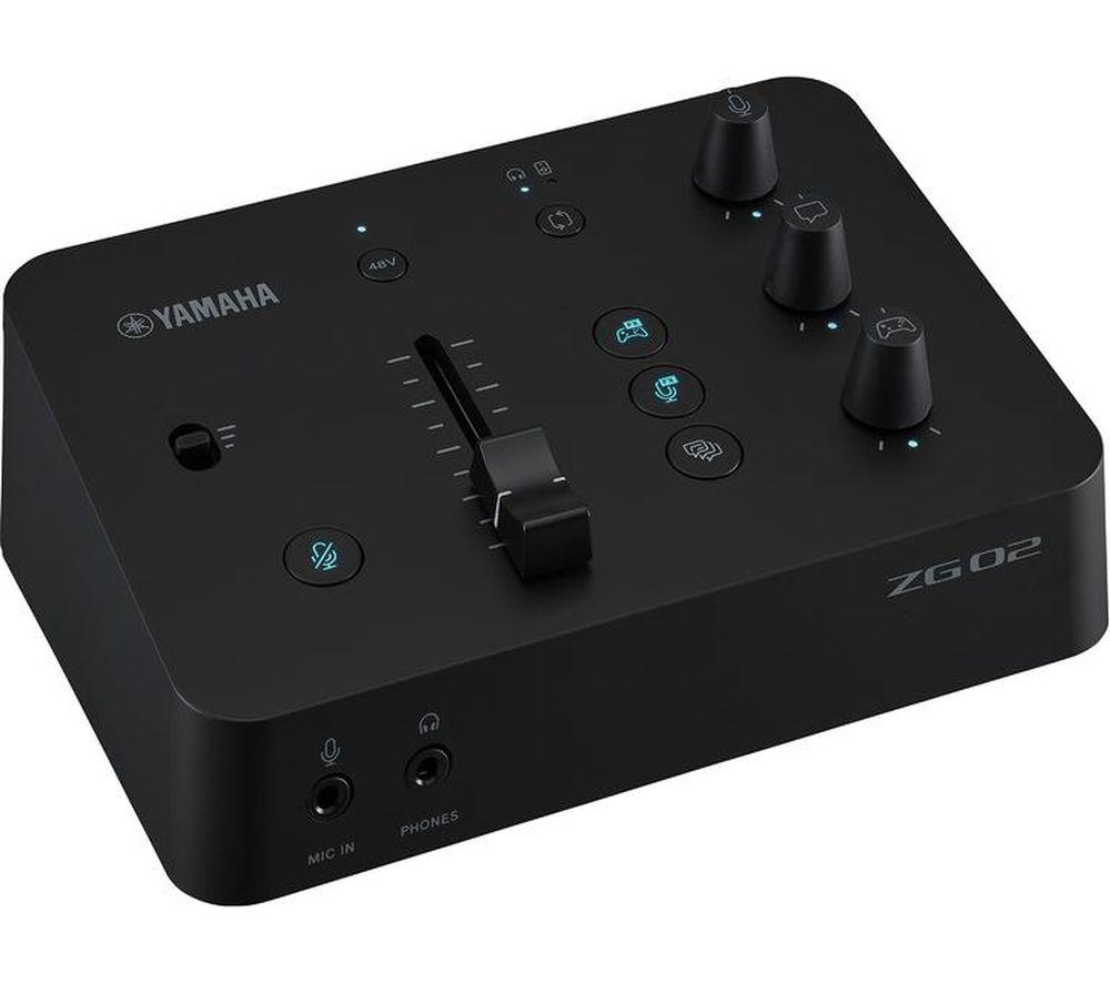 YAMAHA ZG02 Game Streaming Audio Mixer image number 3 of 5