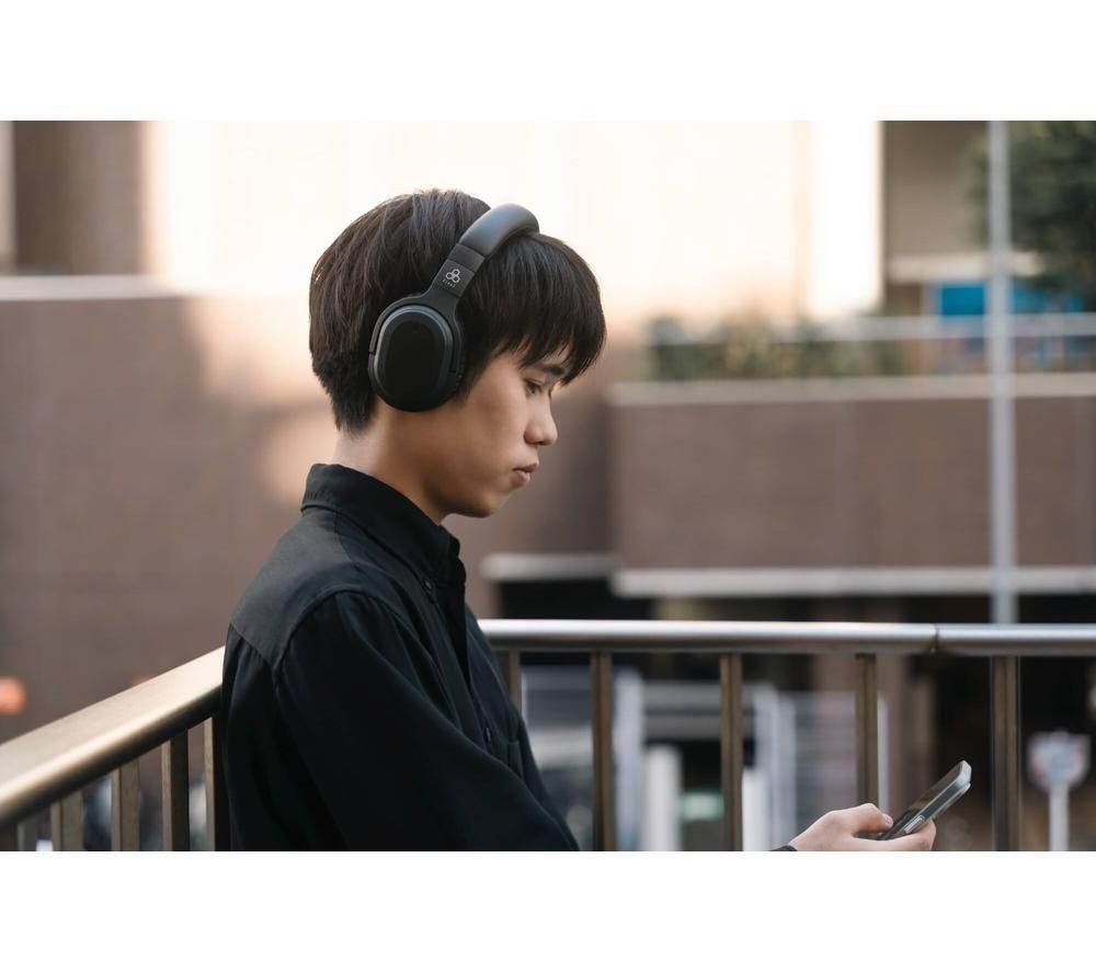 FINAL AUDIO UX3000 SV Wireless Bluetooth Noise-Cancelling Headphones - Black image number 2 of 16