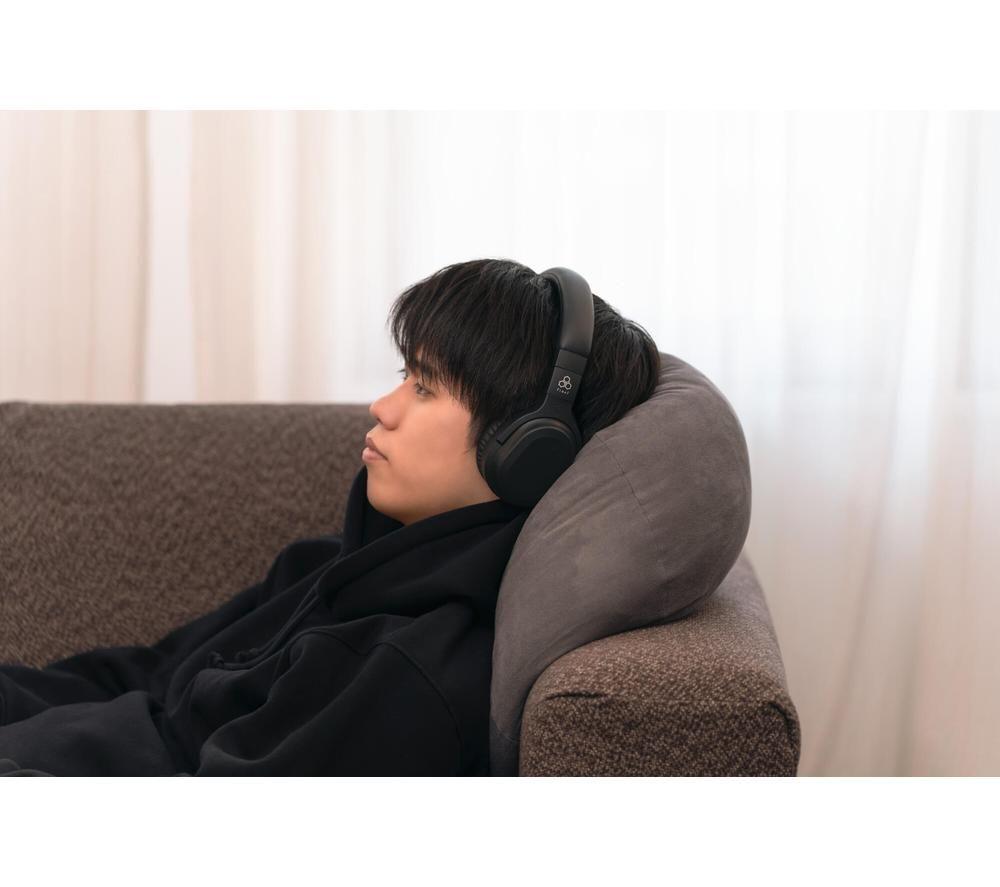 FINAL AUDIO UX3000 SV Wireless Bluetooth Noise-Cancelling Headphones - Black image number 4 of 16