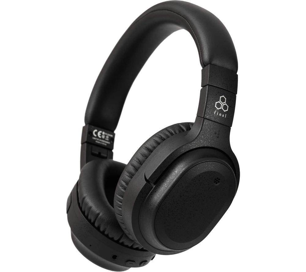 FINAL AUDIO UX3000 SV Wireless Bluetooth Noise-Cancelling Headphones - Black image number 15 of 16