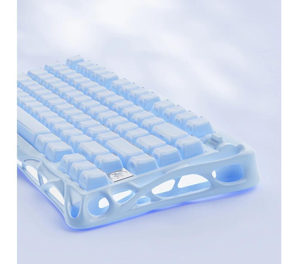GRAVASTAR Mercury K1 Wireless Mechanical Gaming Keyboard - Ice Blue image number 5 of 9