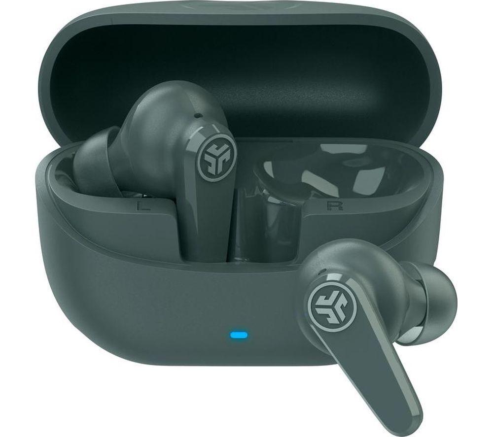 JLAB Go Pods ANC Wireless Bluetooth Noise-Cancelling Earbuds - Sage image number 3 of 9