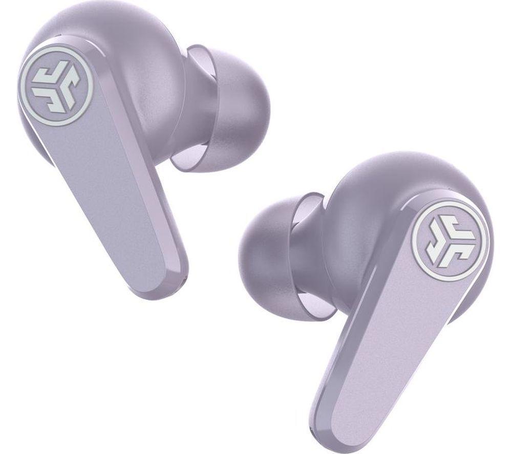 JLAB Go Pods ANC Wireless Bluetooth Noise-Cancelling Earbuds - Lilac image number 6 of 6