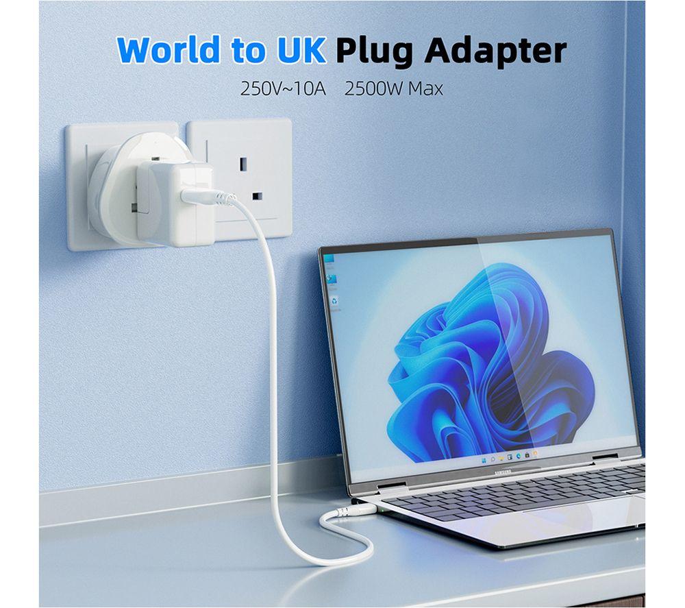 MAPLIN 468PAM UK Plug to Worldwide Socket Travel Plug Adapter image number 2 of 4