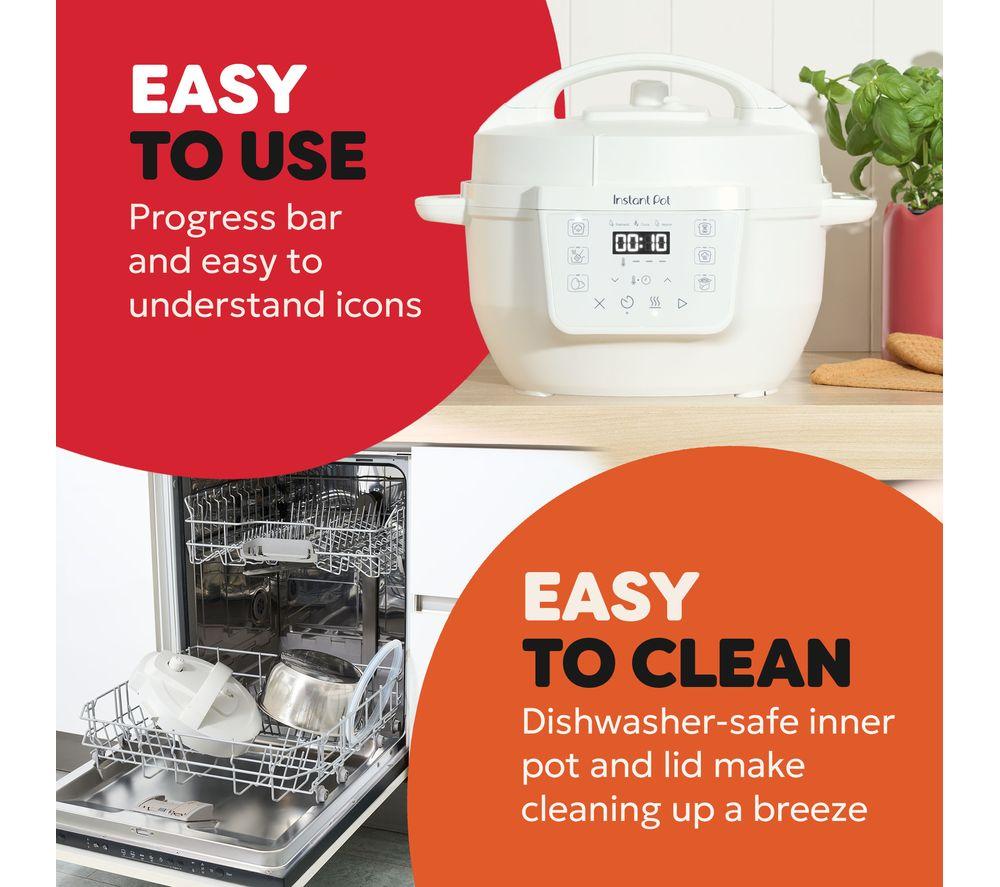 INSTANT POT Classic Mini Multicooker - Sea Salt White image number 6 of 8