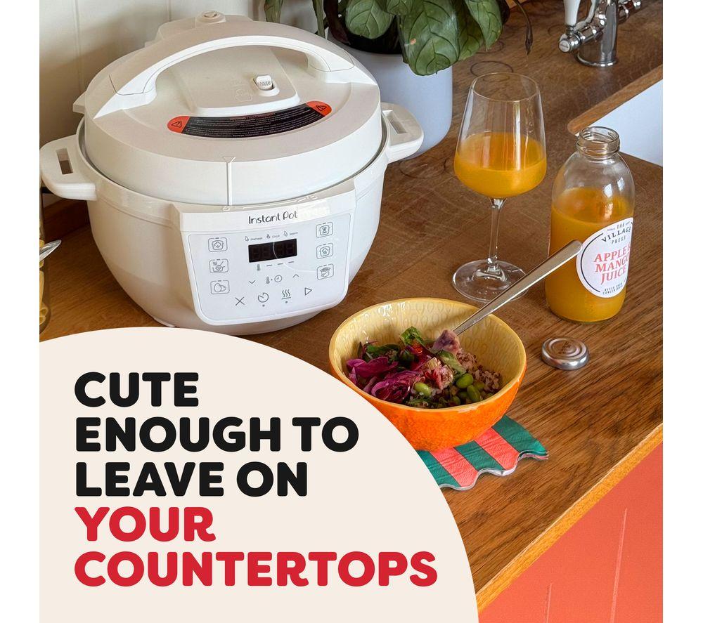 INSTANT POT Classic Mini Multicooker - Sea Salt White image number 7 of 8