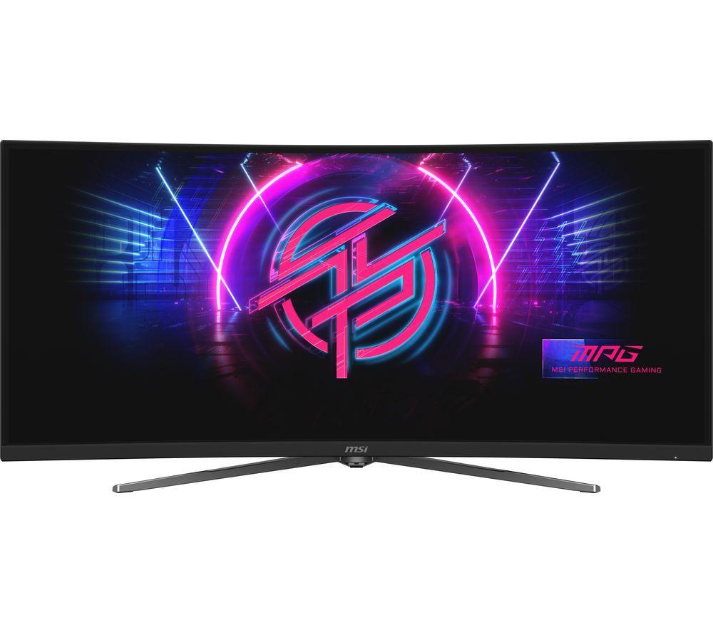 MSI MPG 346CQRF X24 Wide Quad HD 34&rdquo; Curved Rapid VA Gaming Monitor - Black image number 7 of 8