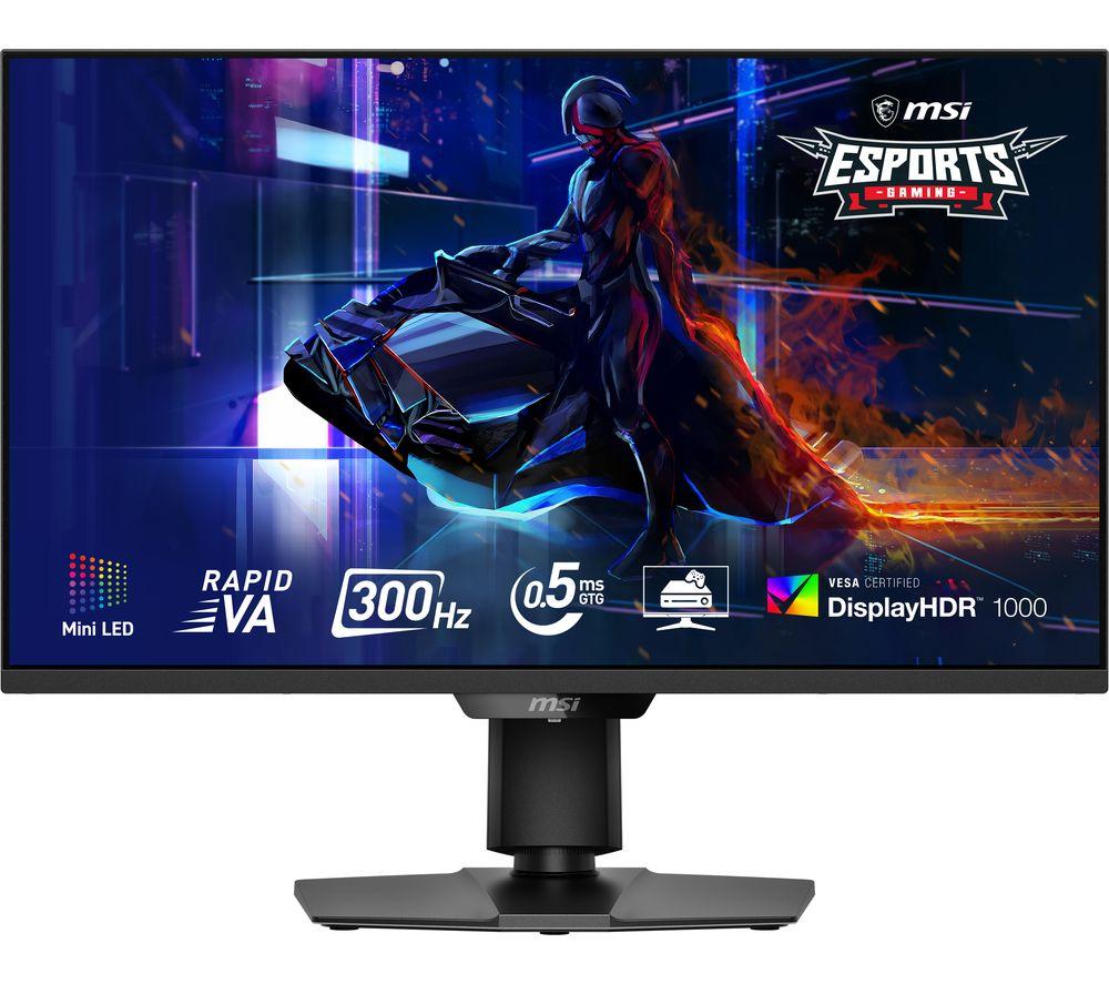 MSI MAG 274QPF X30MV Quad HD 27 Rapid VA Mini LED Gaming Monitor - Black, Black