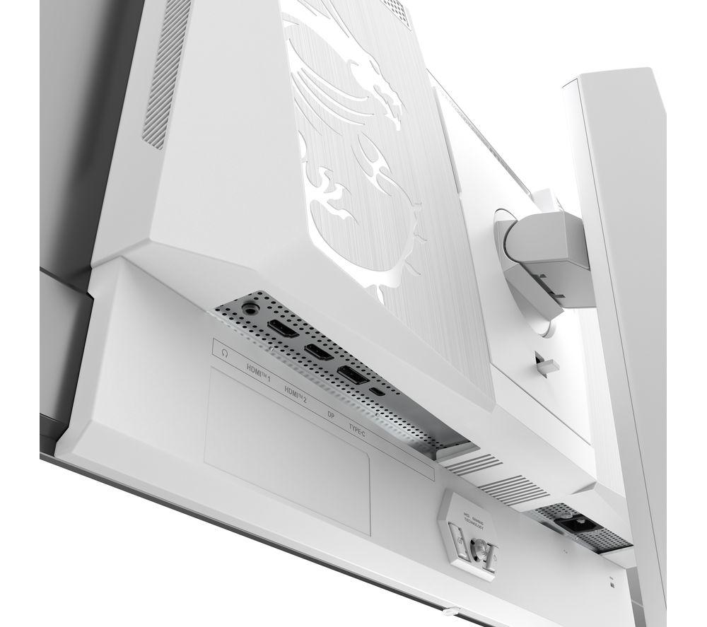 MSI MAG 272QPW X28 Quad HD 26.5&rdquo; QD-OLED Gaming Monitor - White image number 11 of 11