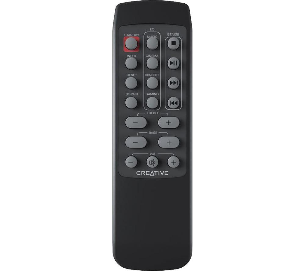 CREATIVE T100 Bluetooth PC Speakers - Black image number 3 of 8