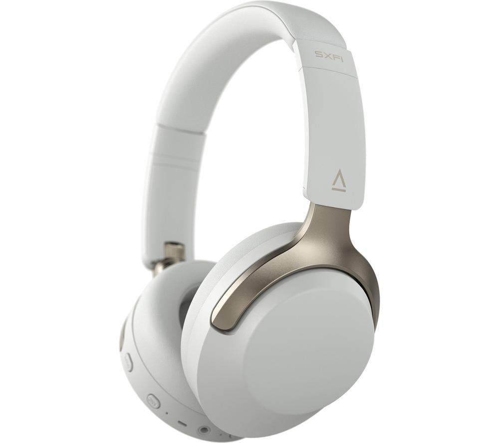 Creative Zen Hybrid Sxfi Wireless Bluetooth Noise-Cancelling Headphones - White, White