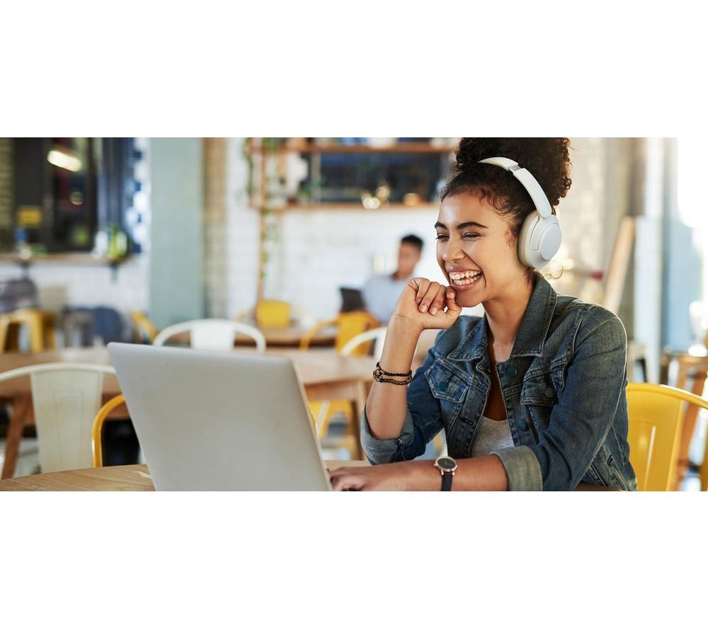 CREATIVE Zen Hybrid 2 Wireless Bluetooth Noise-Cancelling Headphones - Cream image number 2 of 5