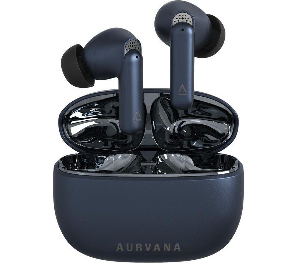 Creative Aurvana Ace Mimi Wireless Bluetooth Noise-Cancelling Earbuds - Midnight Blue, Blue